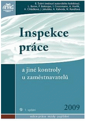 kniha Inspekce práce a jiné kontroly u zaměstnavatelů, Anag 2009