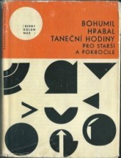 kniha Taneční hodiny pro starší a pokročilé, Československý spisovatel 1964