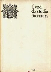 kniha Úvod do studia literatury, SPN 1970