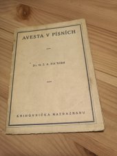 kniha Avesta v písních, Melantrich 1935