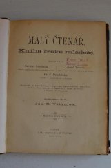kniha Malý Čtenář Kniha české mládeže, Jos. R. Vilímek 1927
