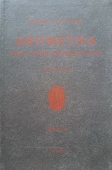 kniha Aritmetika pro IV. třídu středních škol, Jednota československých matematiků a fysiků 1934