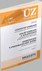 kniha ÚZ 1467 Cestovní náhrady, Odměňování v podnikatelské sféře, 2022 podle stavu k 3. 1. 2022, Sagit 2022
