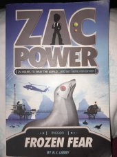 kniha Zac power Frozen fear, First U.S. Edition 2008
