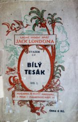 kniha Bílý tesák, B. Kočí 1924