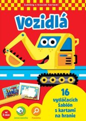 kniha Vozidlá 16 vytláčacích šablón s kartami na hranie, Svojtka 2016