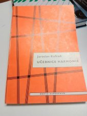 kniha Učebnice harmonie, Edition Supraphon 1991