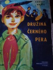 kniha Družina černého pera Procházka stejnojmennou knihou Rudolfa Hrbka, Krajská knihovna 1966