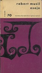 kniha Eseje, Československý spisovatel 1969