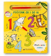 kniha Maľovanie vodou Počítam od 1 do 10, Svojtka 2025