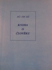 kniha Kniha o člověku, Onyx 1991