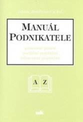 kniha Manuál podnikatele pracovní právo, sociální pojištění, zdravotní pojištění, Radix 1997