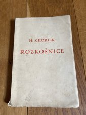 kniha Rozkošnice, s.n. 1933