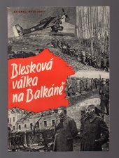 kniha Blesková válka na Balkáně, Orbis 1941