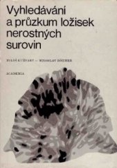 kniha Vyhledávání a průzkum ložisek nerostných surovin, Academia 1972