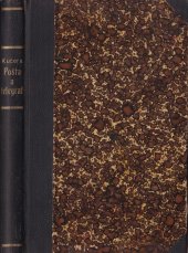 kniha Pošta a telegraf ve starověku, středověku a novověku, F. Šimáček 1913