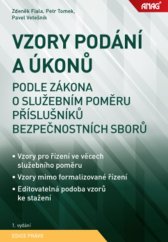 kniha Vzory podání a úkonů Podle zákona o služebním poměru příslušníků bezpečnostních sborů, Anag 2021