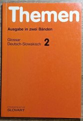 kniha Themen Německo-slovenský slovník k 2.dílu učebnice THEMEN, SLOVART 1992