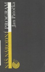 kniha Náš národní program Eseje, Evropský kulturní klub 1990