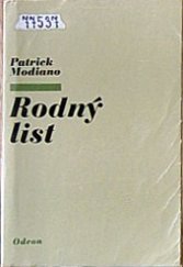 kniha Rodný list, Odeon 1982