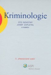 kniha Kriminologie, ASPI  2008