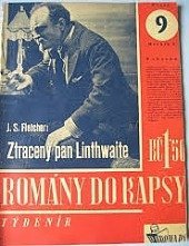 kniha Ztracený pan Linthwaite Rodokaps - Romány do kapsy 1935-1944 , Zdeněk Holfeld 1935