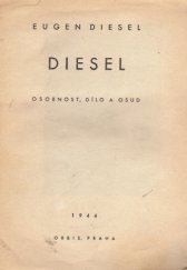 kniha Diesel Osobnost, dílo a osud, Orbis 1944