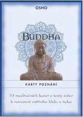 kniha Buddha karty poznání 53 meditačních karet s texty súter k navození vnitřnícho klidu a ticha, Pragma 2007