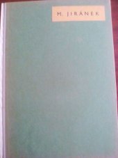 kniha Miloš Jiránek, Melantrich 1936