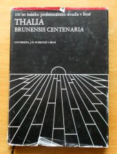 kniha Thalia Brunensis Centenaria, Univerzita Jana Evangelisty Purkyně, Filozofická fakulta 1984