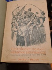 kniha Ohněm a mečem 1. díl román ze starých časů., E. Beaufort 1904