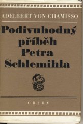 kniha Podivuhodný příběh Petra Schlemihla, Odeon 1981