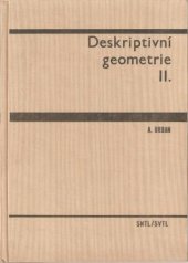 kniha Deskriptivní geometrie II, SNTL 1979