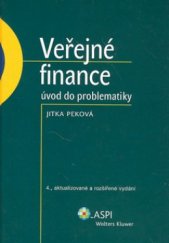 kniha Veřejné finance úvod do problematiky, ASPI  2008