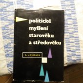 kniha Politické myšlení starověku a středověku, Nakladatelství politické literatury 1965