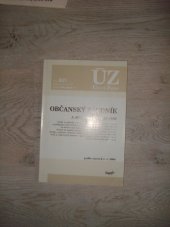 kniha Občanský zákoník a související předpisy, Sagit 2008