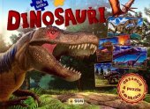 kniha Dinosauři Obsahuje 4 puzzle o 48 dílcích, Sun 2022