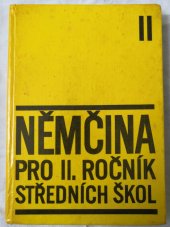 kniha Němčina pro II. ročník středních škol, SPN 1982