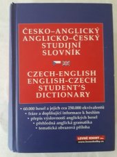 kniha Anglicko-český, česko-anglický studijní slovník = English-Czech, Czech-English student's dictionary, Levné knihy KMa 2005