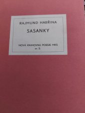 kniha Sasanky [Básně], Moravské kolo spisovatelů 1938