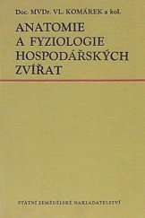 kniha Anatomie a fyziologie hospodářských zvířat Učeb. pro provozně ekon. fak. vys. škol zeměd., SZN 1964
