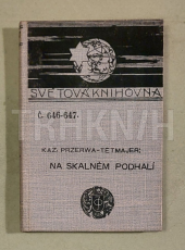 kniha Na skalném Podhalí, J. Otto 1908