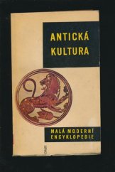 kniha Antická kultura, Orbis 1961