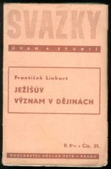 kniha Ježíšův význam v dějinách, Václav Petr 1940