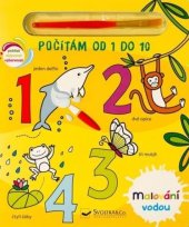 kniha Malování vodou Počítám od 1 do 10, Svojtka 2025