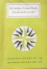 kniha Pes baskervillský, Státní nakladatelství krásné literatury, hudby a umění 1958