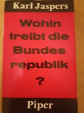 kniha Wohin treibt die Bundesrepublik?, Piper books 1966