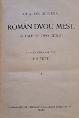 kniha Román dvou měst = [A Tale of Two Cities], Grosman a Svoboda 1903