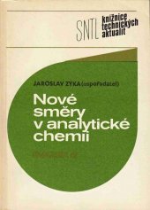 kniha Nové směry v analytické chemii Sv. III., SNTL 1988