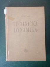 kniha Technická dynamika, SNTL 1954